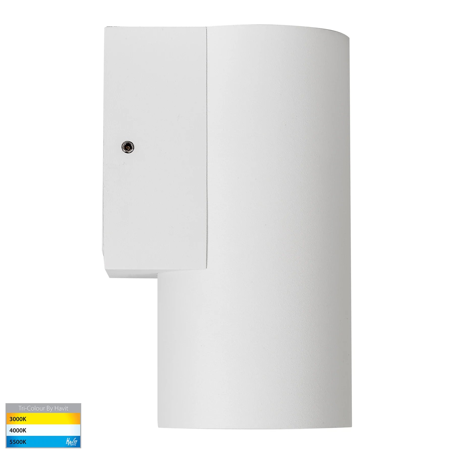 Havit Aries Down Exterior Wall Lights Tri - White 6W 240V IP65 - HV3625T-WHT - Havit Lighting