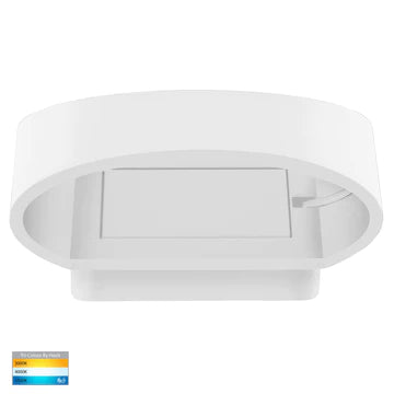 Havit Luxe Up & Down Exterior Wall Lights Tri - White 9W 240V IP54 - HV3661T-WHT - Havit Lighting