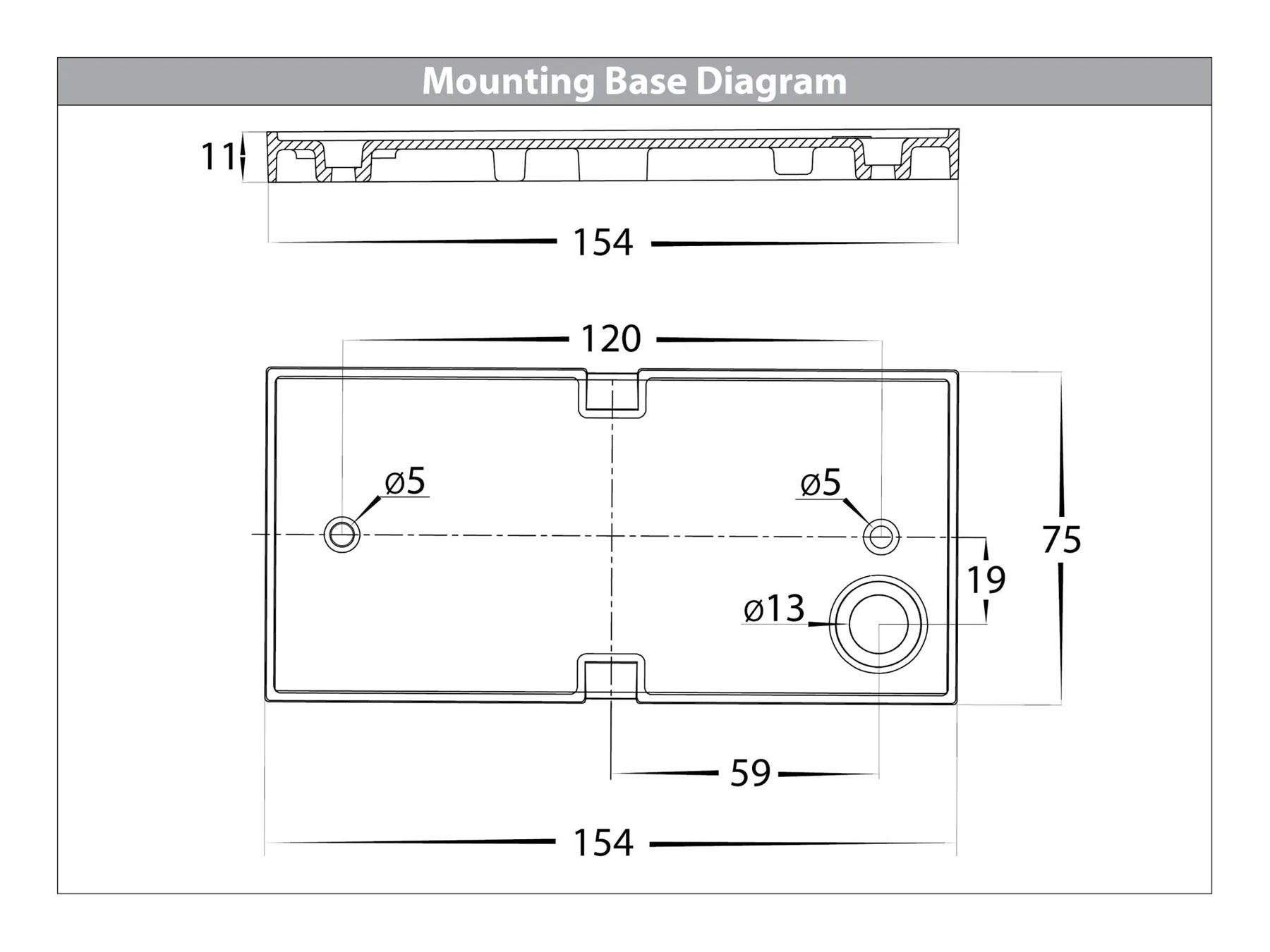 Havit Mia Up & Down Exterior Wall Lights Tri - White 9W 240V IP54 - HV3665T-WHT - Havit Lighting