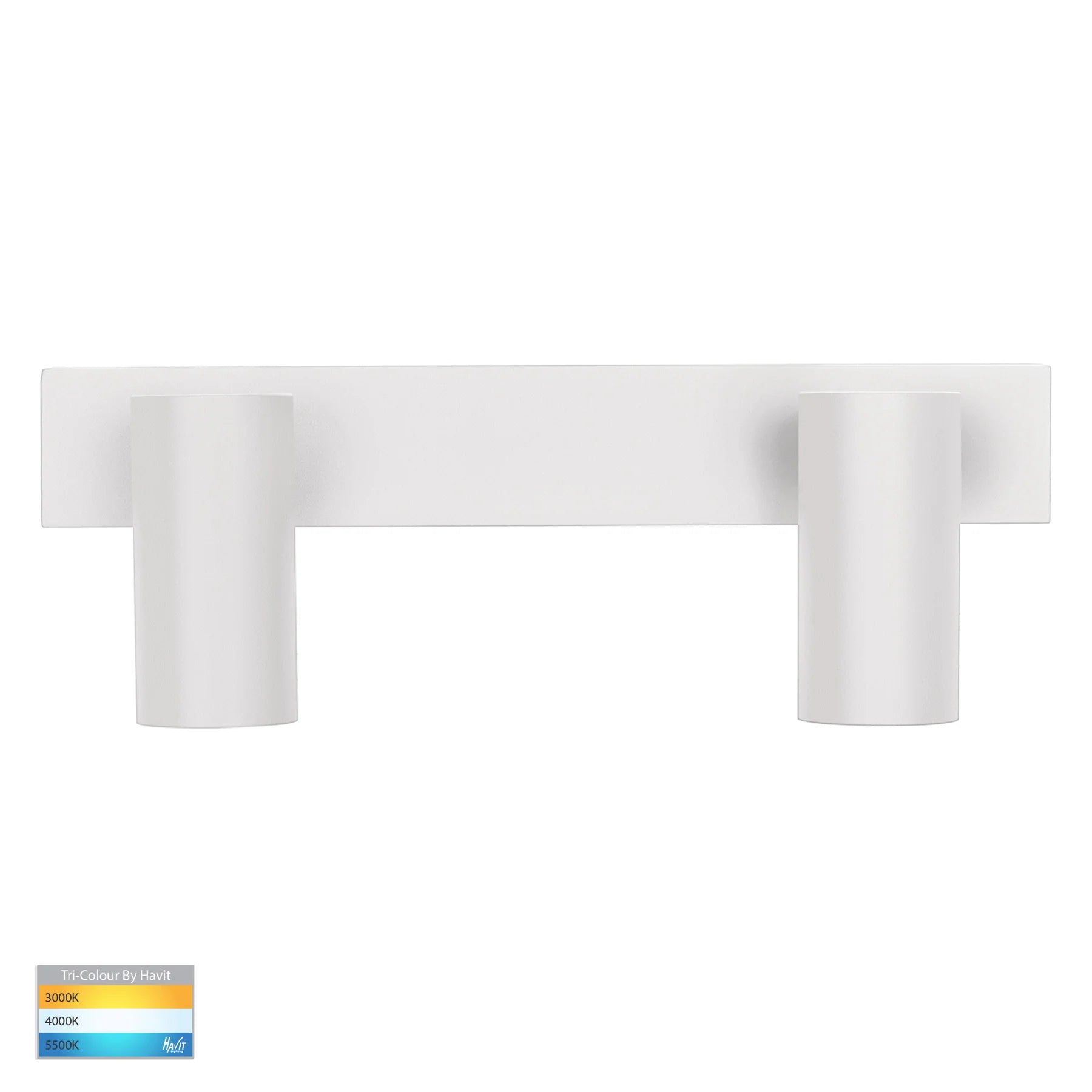 Havit Revo LED Bar Lights Tri- White 2x8W 240V IP20 - HV4002T-2-WHT