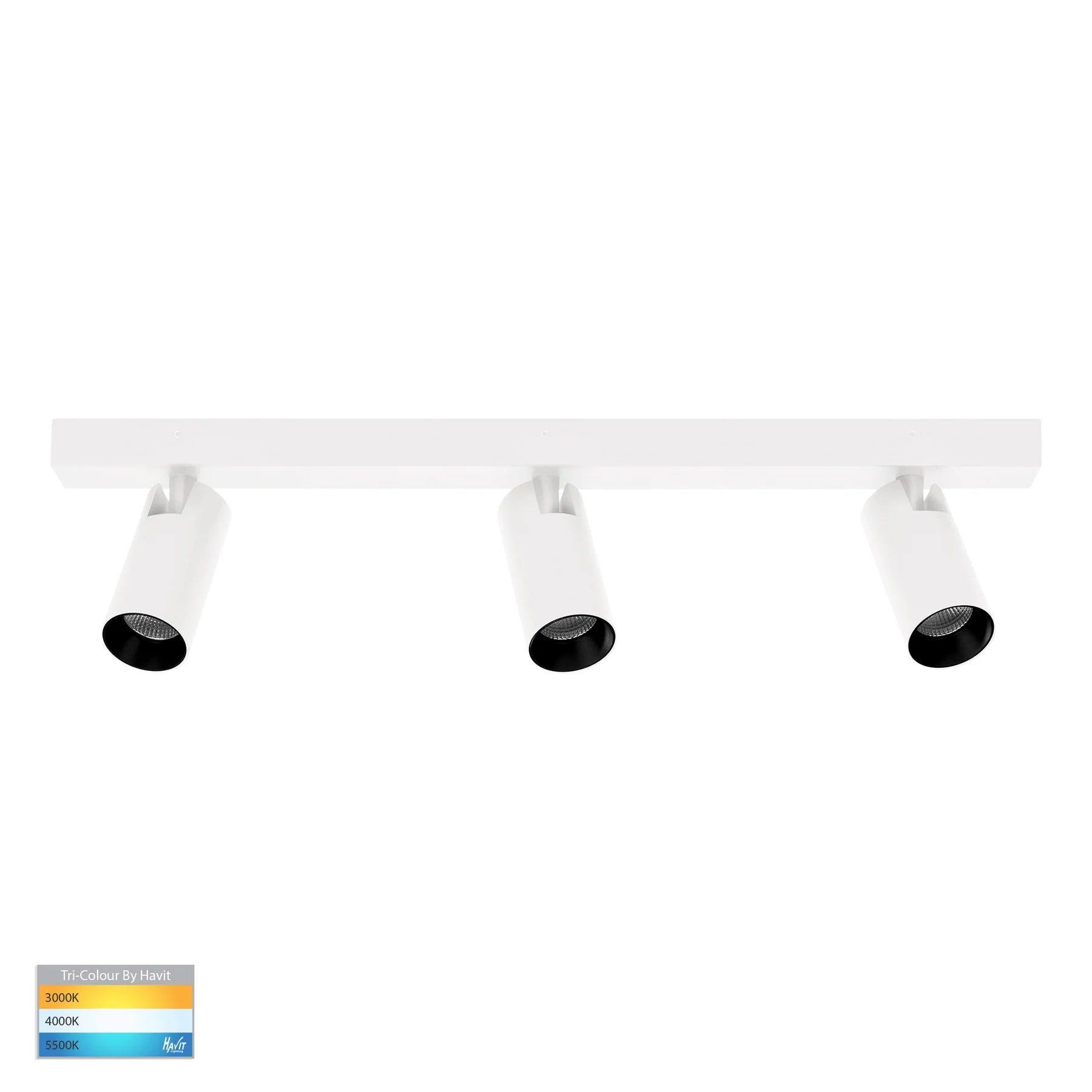 Havit Revo LED Bar Lights Tri- White 3x8W 240V IP20 - HV4002T-3-WHT
