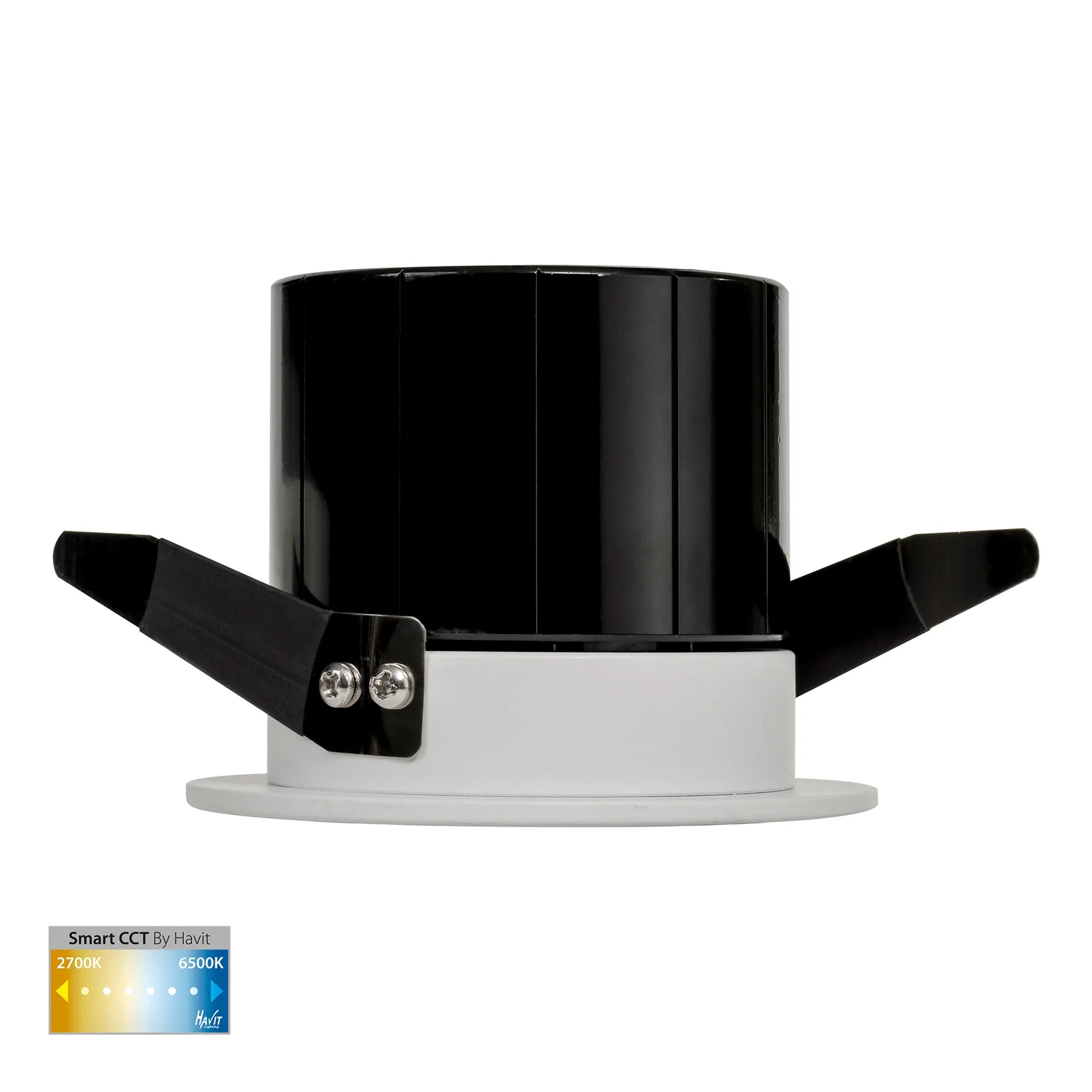 Havit Prime Fixed CCT WIFI LED Downlight 2700K 6500K White 12W 240V IP54 - HV5511CCT-WHT -Havit Lighting
