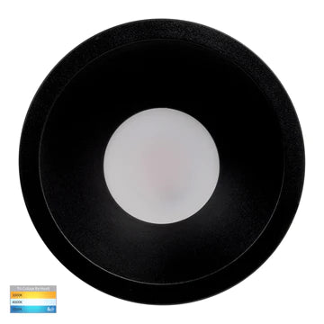 Havit Gleam Fixed LED Downlight Tri - Black 9W 240V IP54 - HV5528T-BLK-Havit Lighting