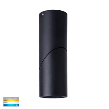 Havit Nella LED Surface Mounted Rotatable Downlight Tri - Black 7W 12V/240V IP54 - HV5822T-BLK, HV5822T-BLK-12V - Havit Lighting