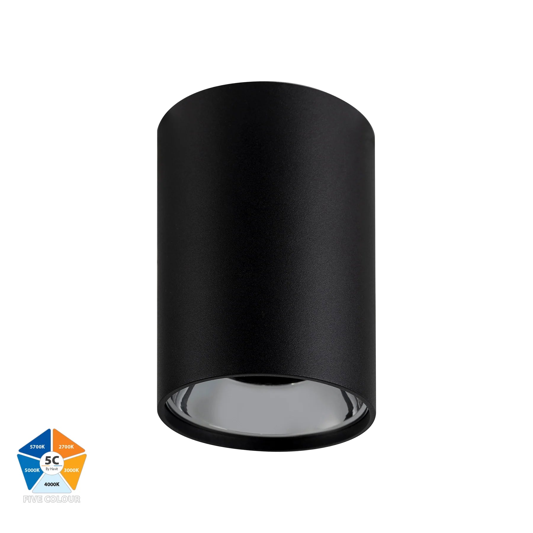 Havit Inner Ring to Suit HV5842 LED Surface Mounted Downlight 5CCT Gold/ Black/ Chrome 12W 240V IP54 - HV5842