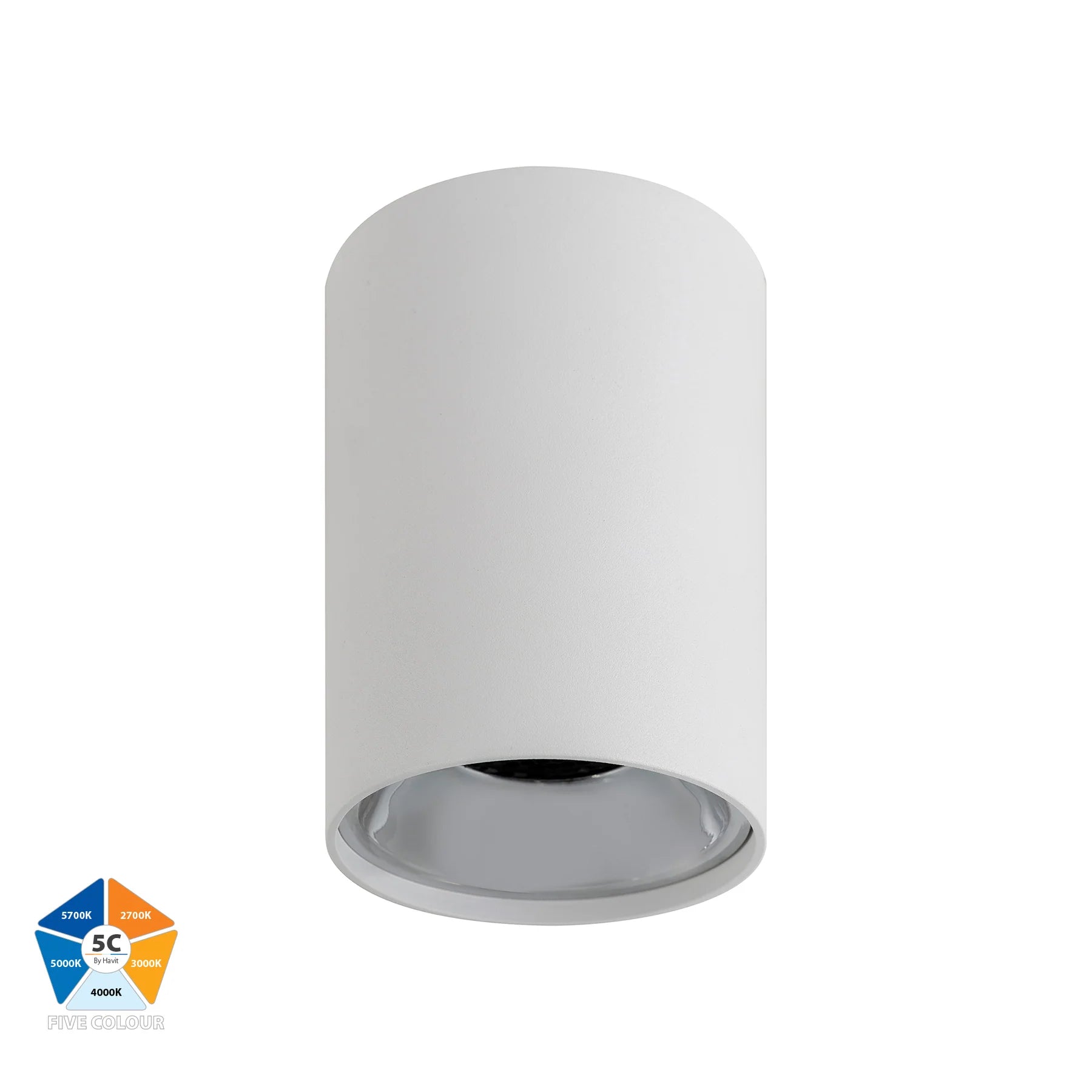 Havit Inner Ring to Suit HV5842 LED Surface Mounted Downlight 5CCT Gold/ Black/ Chrome 12W 240V IP54 - HV5842