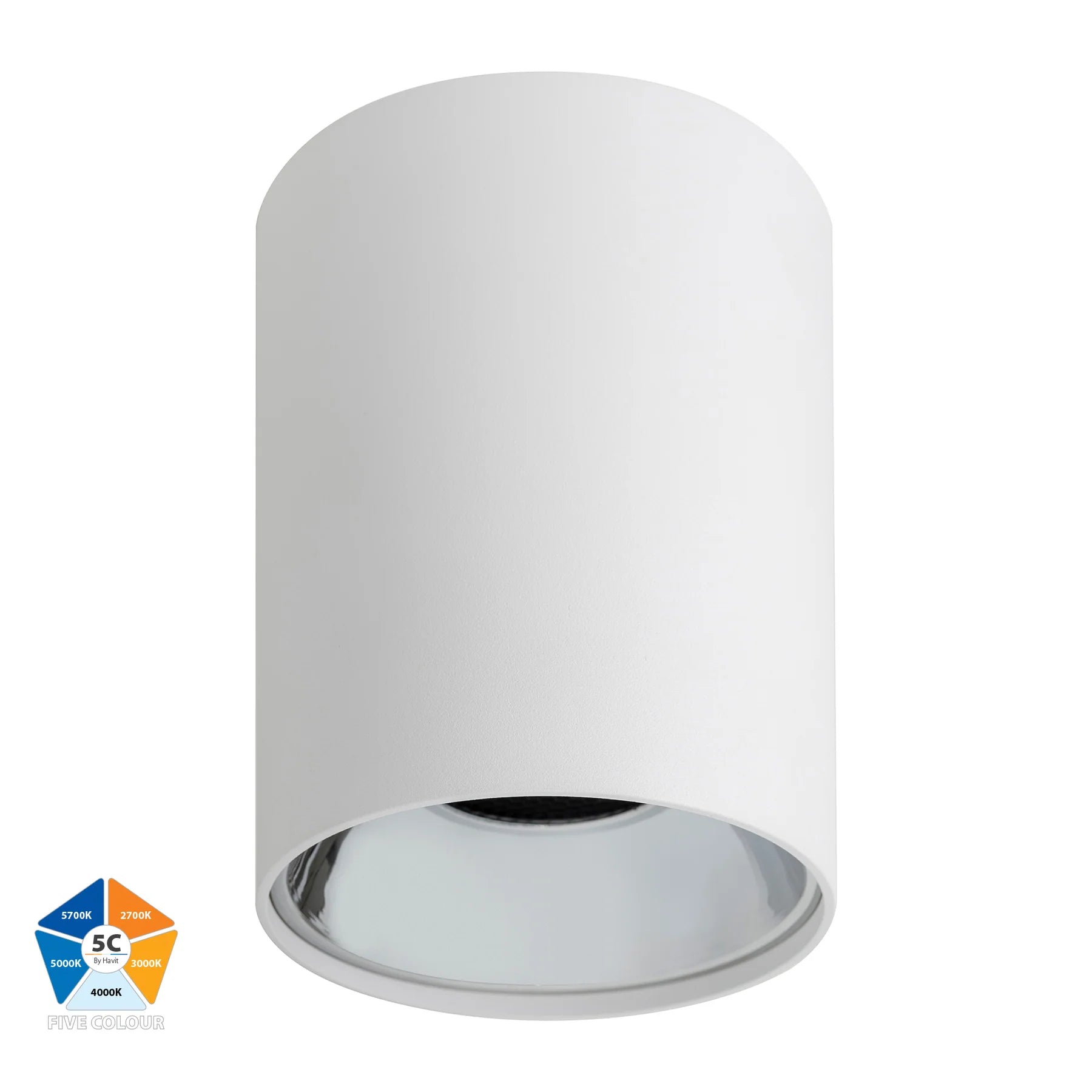 Havit Inner Ring to Suit HV5844 LED Surface Mounted Downlight 5CCT Gold/ Black/ Chrome 24W 240V IP54 - HV5844