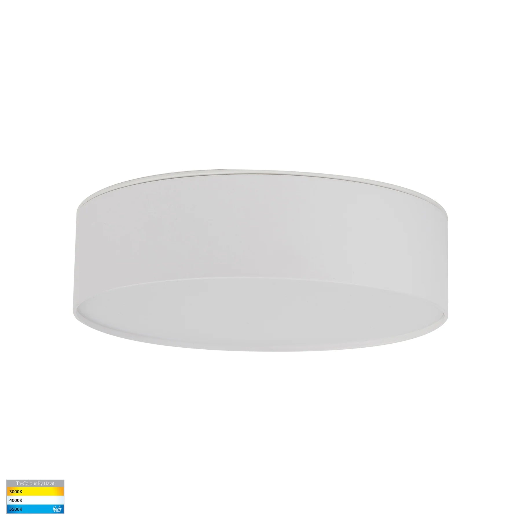 Havit Nella Ceiling Mounted LED Oysters Tri- White 20W 240V IP54 - HV5892T-WHT