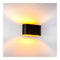 Havit Concept Black with Gold Insert Interior Wall Light 3000K 5000K Black 2W 240V IP20 - HV8028-BLK - Havit Lighting