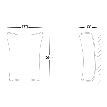 Havit Aurora Plaster Interior Wall Light 3000K 5500K White 3W 240V IP20 - HV8030 - Havit Lighting