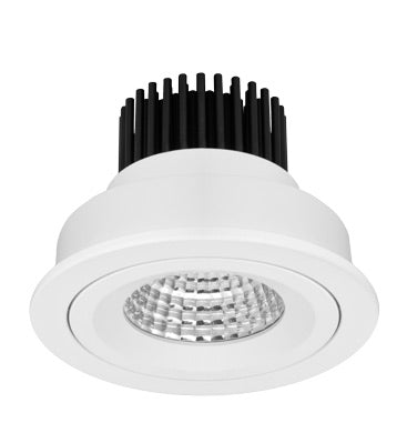 Trend Resiled RDC8 LED Downlights 3000K 4000K White / Black / Silver 8W IP20 - RDC83-WB, RDC84-WB - Trend Lighting