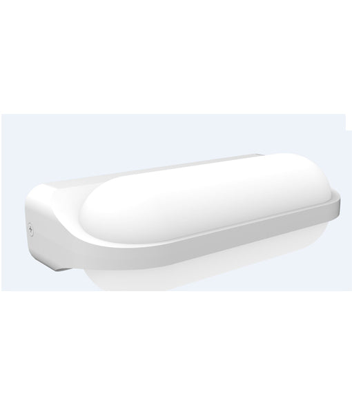 CLA MARINA: LED Surface Mounted Up/Down Exterior Wall Lights 3000K White / Dark Grey 7W 100-240V IP65 - MARINA