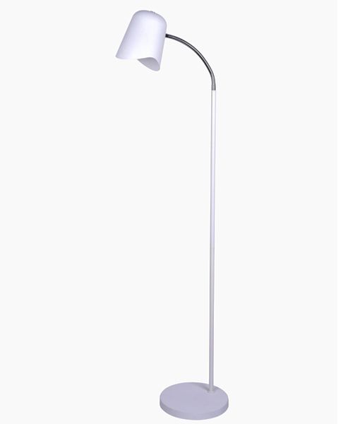 CLA PASTEL: Scandinavian Iron Slim Floor Lamp Matt White/ Matt Black/ Matt Pink/ Matt Grey/ Matt Green/ Matt Blue/ Matt Yellow 220-240V - PASTEL