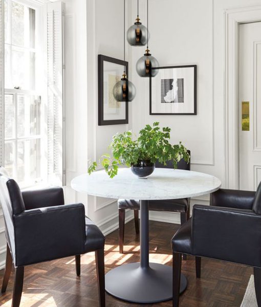 CLA PESINI: Interior Wine Glass with Antique Brass/ Chrome Interior Pendants 220-240V - PENSINI