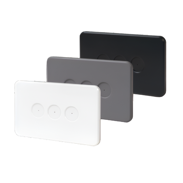 SAL Pixie Ambience Wall & Face Plates SWA Electrical Accessories White / Black / Grey - SWA - SAL Lighting