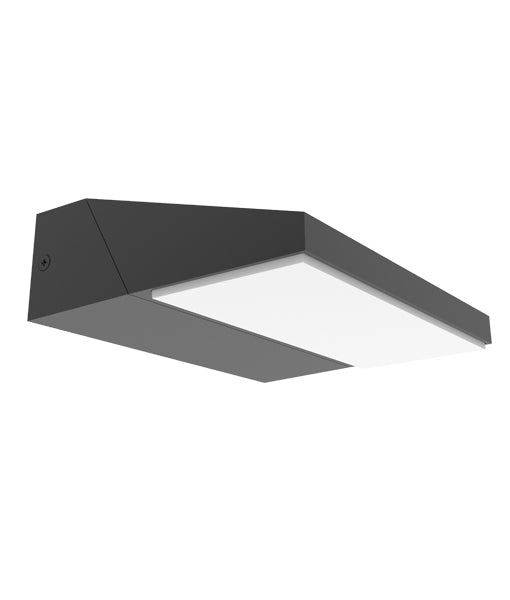 CLA PLANA: Adjustable Surface Mounted LED Exterior Wall Lights 3000K Dark Grey/ White 13W 100-240V IP65 - PLANA01, PLANA02