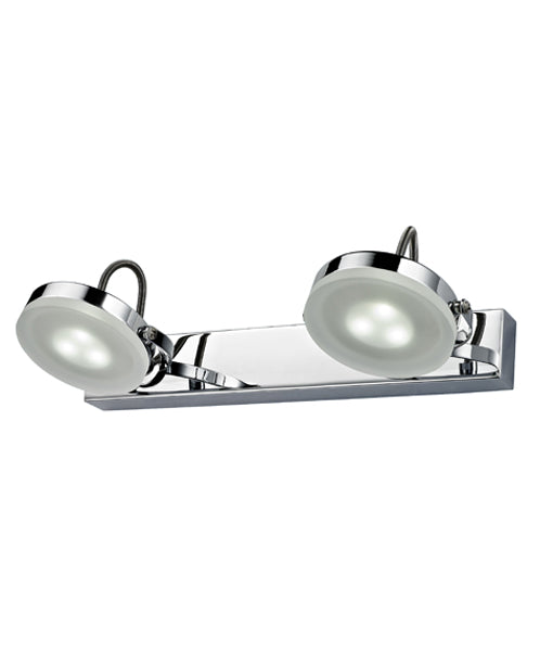 CLA Seattle Bar Interior Wall Light 3000K Chrome 3W/ 2x3W/ 3x3W 220-240V IP20 - SEATTLE