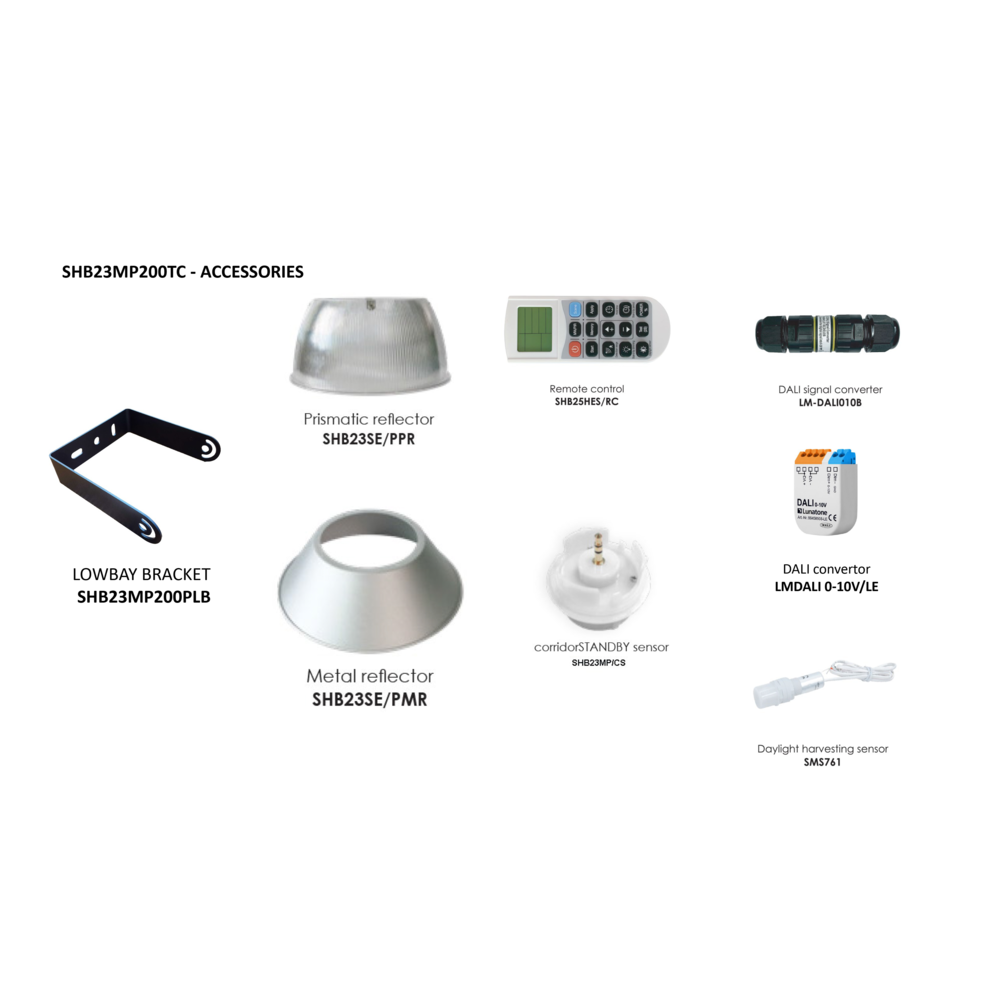 SAL UFO SHB23MP200TC LED High Bay Tri - Black 100/150/200W 240V - SHB23 - SAL Lighting