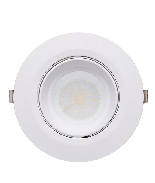 CLA ShopTRI01: Gimbal Round Recessed Shop Lighter LED Downlight Tri - White 28W / 38W 220-240V IP20 - SHOPTRI01 - CLA Lighting
