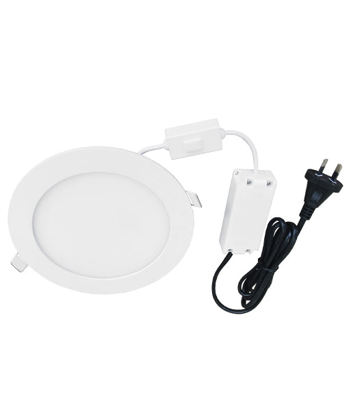 CLA SLICKTRI: Round Ultra Slim LED Dimmable Recessed LED Downlights Tri - White 9W / 12W / 18W 220-240V IP40 - SLICKTRI1R, SLICKTRI2R, SLICKTRI3R - CLA Lighting