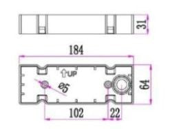 CLA SOMBRA: Adjustable Eyelid Surface Mounted LED Exterior Wall Lights Dark Grey/ White 13W 100-240V IP65 - SOMBRA
