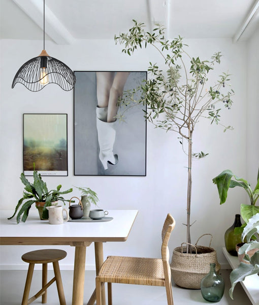 CLA SPIAGGIA: Wavy Edge Cone / Dome Interior Pendant Matt Black / Matt White 220-240V - SPIAGGIA1, SPIAGGIA2, SPIAGGIA3, SPIAGGIA4 - CLA Lighting