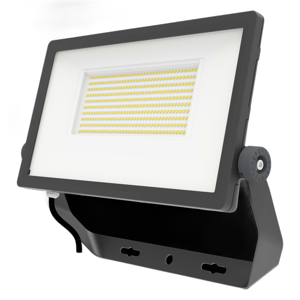 SAL STARPAD II SE7071TC LED Flood Light Tri- Black/ Silver/ White 15/100W 240V IP65 - SE7071
