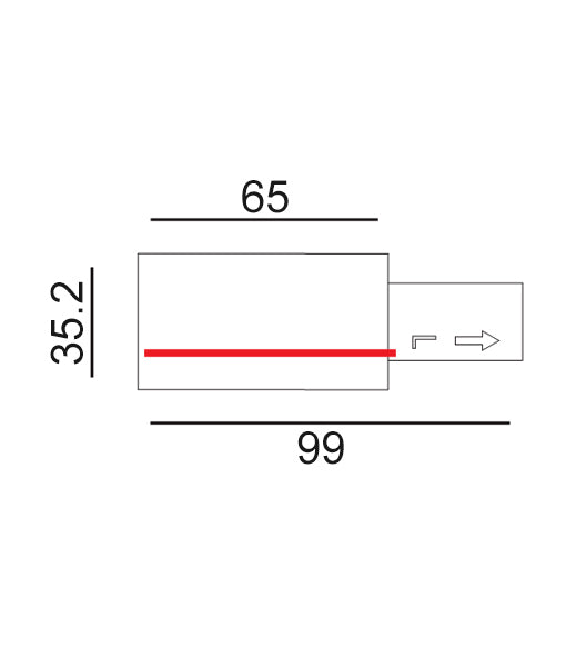CLA 4 Wire 3 Circuit Universal Tracks, Connectors, End Cap & Live End Accessories Black - TRK3BL - CLA Lighting