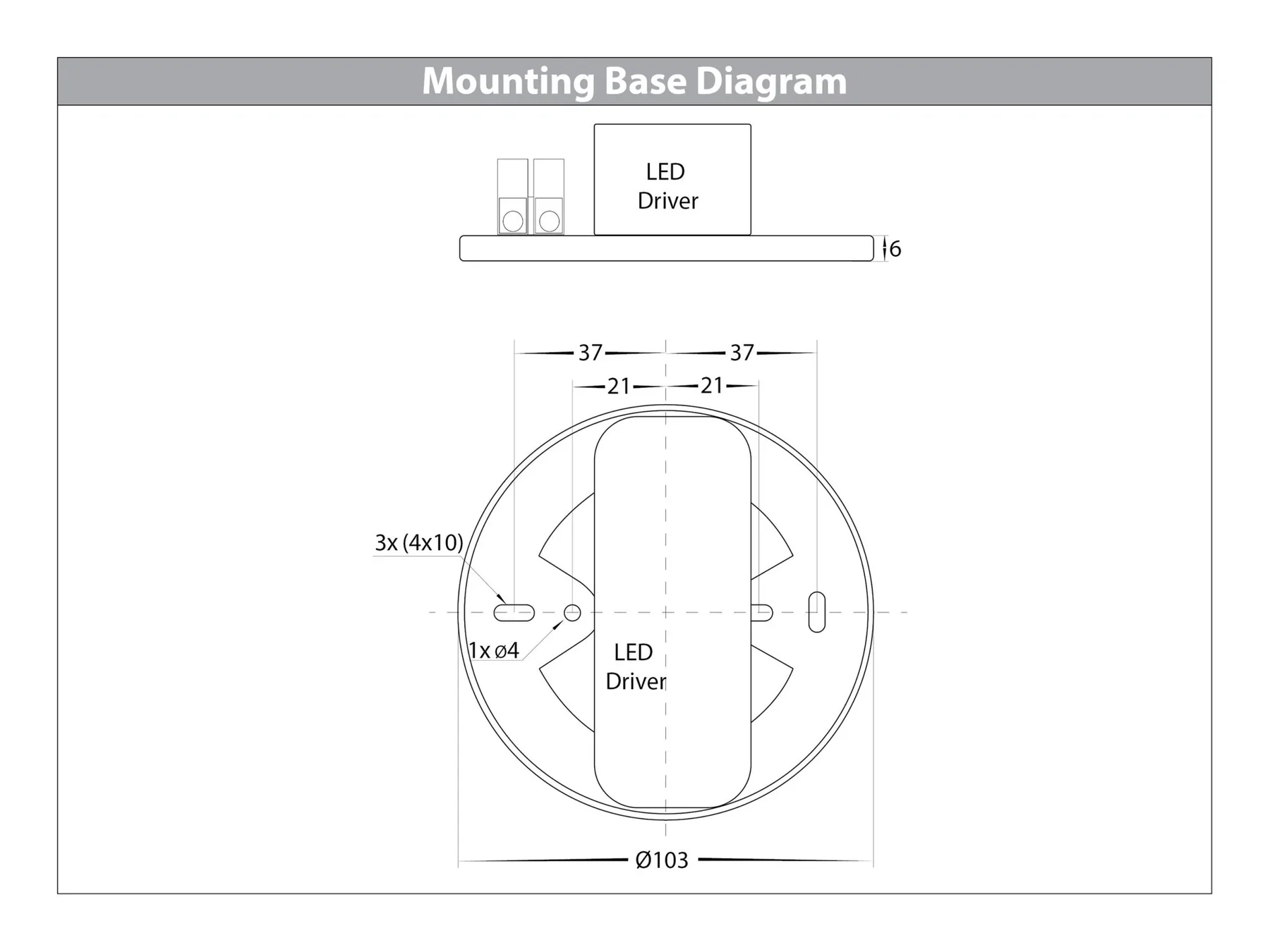 Havit Nella LED Surface Mounted Downlight with Extension Tri - White 12W 240V IP54 - HV5803T-WHT-EXT, HV5803T-WHT-EXT-12V - Havit Lighting
