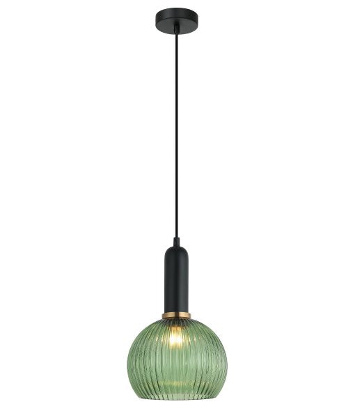 CLA VINTAJ: Wine Glass Ribbed Glass Interior Pendant Smoke / Green / Chrome / Amber / Copper / Clear 220-240V - VINTAJ1, VINTAJ2, VINTAJ3, VINTAJ4, VINTAJ5, VINTAJ6 - CLA Lighting
