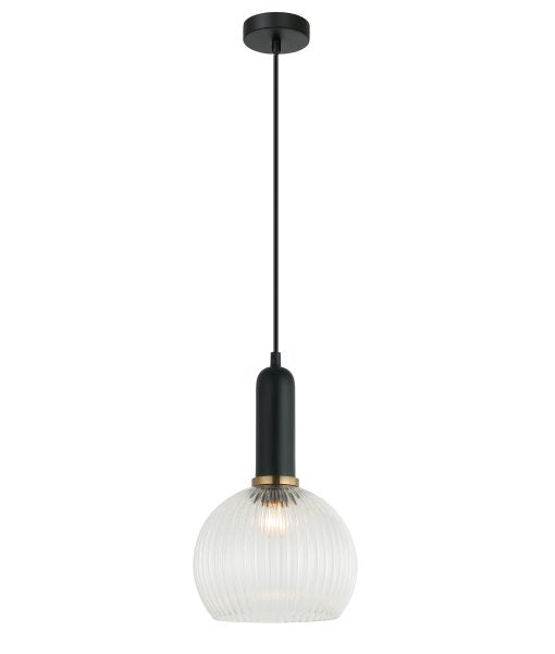 CLA VINTAJ: Wine Glass Ribbed Glass Interior Pendant Smoke / Green / Chrome / Amber / Copper / Clear 220-240V - VINTAJ1, VINTAJ2, VINTAJ3, VINTAJ4, VINTAJ5, VINTAJ6 - CLA Lighting