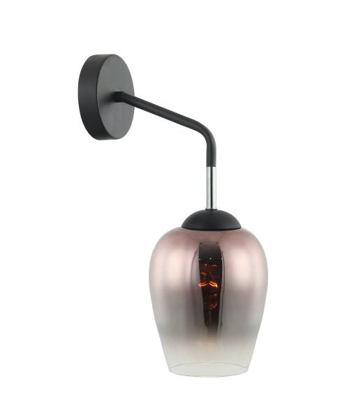 CLA Vinum Wine Glass Interior Wall Lights Chrome / Copper 220-240V - VINUM- CLA Lighting