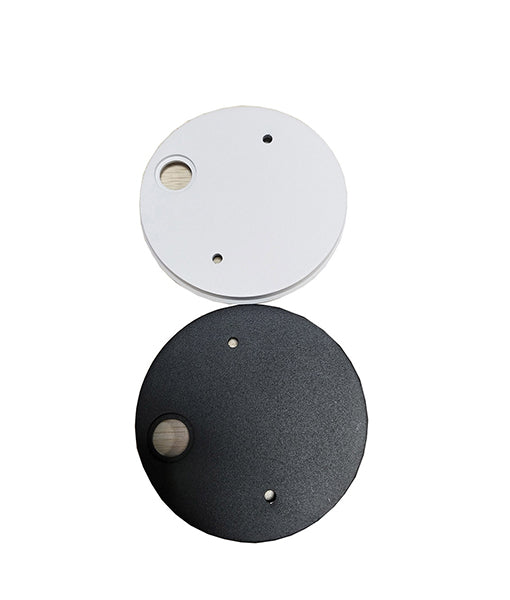 CLA VOX: LED Surface Mounted Up/down Exterior Wall Lights 3000K Black / White / Aluminium 9W 100-240V IP54 - VOX