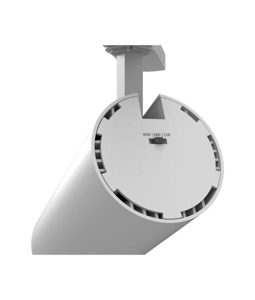 CLA ZONE: 4 Wire 3 Circuit Dimmable Track Head Fittings Tri- White 30W 220-240V IP20 - ZONE1WH