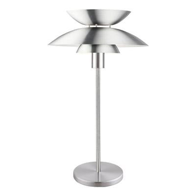 Domus ALLEGRA-TL Table Lamp Black/ Satin Chrome/ White 240V IP20 - 22704, 22705, 22706
