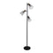 Domus ASHLEY-3FL Light Cage Floor Lamp Black 240V IP20 - 22517 - Domus Lighting