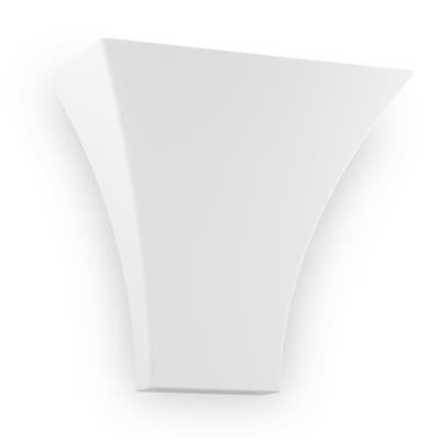 Domus BF - 2013 Raw Ceramic Up/Down Interior Wall Light White 240V - 11074 - Domus Lighting