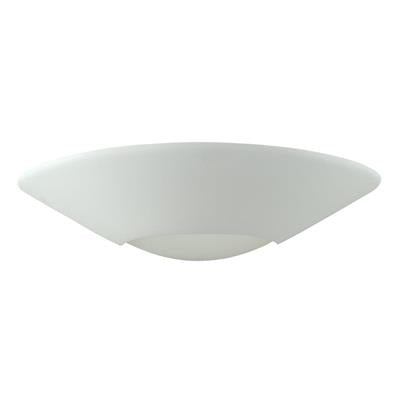 Domus BF - 7603 Ceramic Frosted Glass Up/Down Interior Wall Light White 240V - 11049 - Domus Lighting