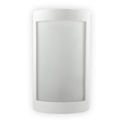 Domus BF - 8202 Ceramic Frosted Glass Interior Wall Light White 240V - 11110- Domus Lighting