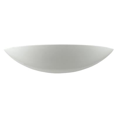 Domus BF - 8411 Ceramic Frosted Glass Up/ Down Interior Wall Light White 240V - 11131 - Domus Lighting