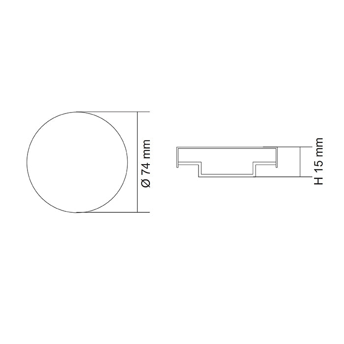 SAL LED GX53 Lamps and Globes Tri - 5W 240V IP20 - GX53/450WW, GX53/450CW, GX53/450DL - SAL Lighting