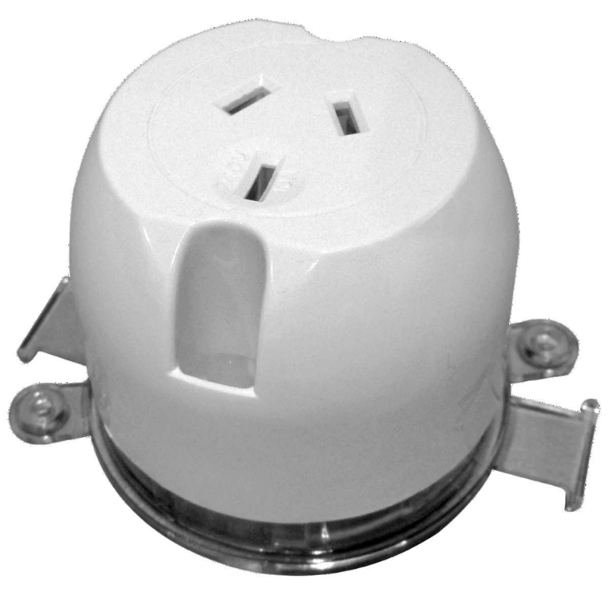 SAL Surface Socket Electrical Accessories White 240V IP20 - ESS102 -SAL Lighting