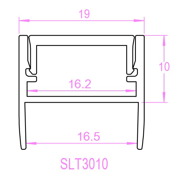 SAL SLT LED Strips and Channels - SLT3010
