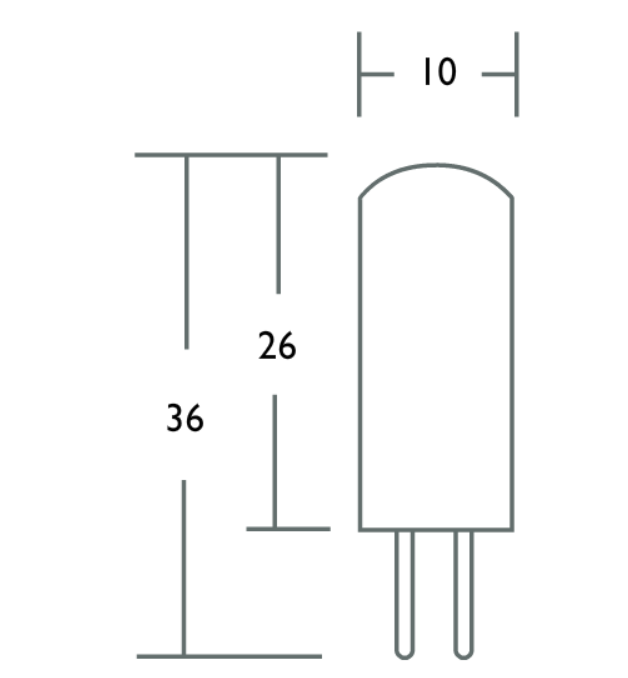 Azoogi G4 LED Lamps and Globes 2700K 6000K 1.5W 12V - G4_01, G4_02