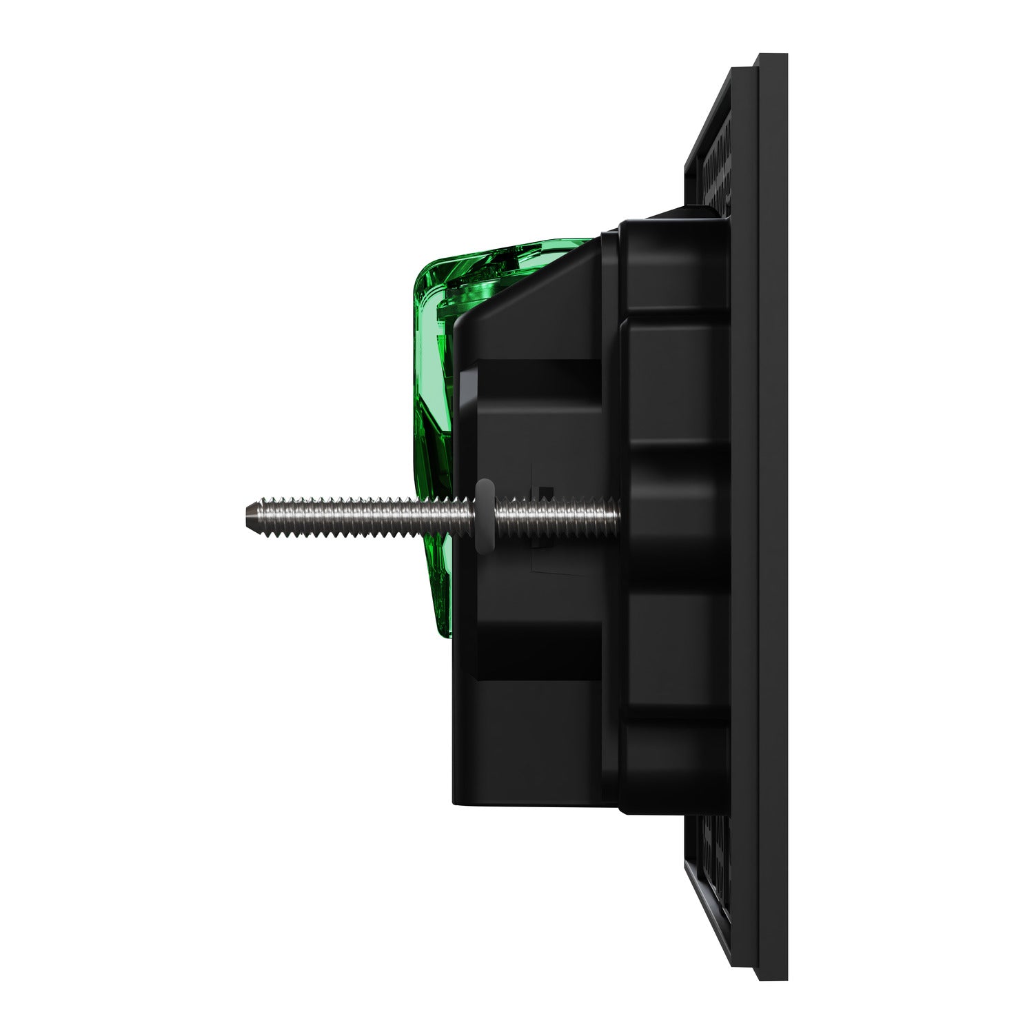 Clipsal Double Switch Power Point, Clipsal Solis, Horizontal Mount Matt Black/ Matt White 230V-240V- 1025-ZB, 1025-ZW