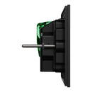 Clipsal Double Switch Power Point, Clipsal Solis, Horizontal Mount Matt Black/ Matt White 230V-240V- 1025-ZB, 1025-ZW