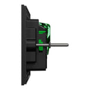 Clipsal Double Switch Power Point, Clipsal Solis, Horizontal Mount, Matt Black/ Matt White 230V-240V- 1025XUA-ZB, 1025XUA-ZW