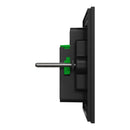 Clipsal Grid Plate and Cover, Clipsal Solis, 1 Gang, Horizontal Matt Black/ Matt White- 1041PUA-ZB, 1041PUA-ZW