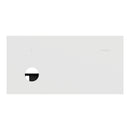 Clipsal Grid Plate and Cover, Clipsal Solis, 1 Gang, Horizontal Matt Black/ Matt White- 1041PUA-ZB, 1041PUA-ZW