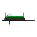 Clipsal Flush Switch, Clipsal Solis T Series, Horizontal Mount, 1 Gang Ebony Aluminium/ Ceramic White 230V-240V- 1041TA-EA, 1041TA-WC